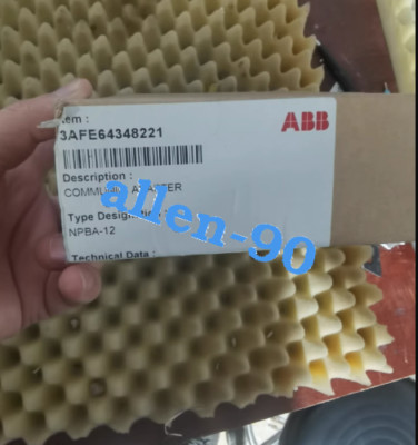 ABB PROFIBUS ADAPTER 3AFE64348221 NPBA-12 Fast shipping via DHL or FedEx