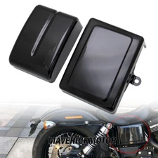 FOR '01-11 HARLEY DYNA FAT STREET BOB SUPER GLIDE LOW RIDER BATTERY SIDE COVER