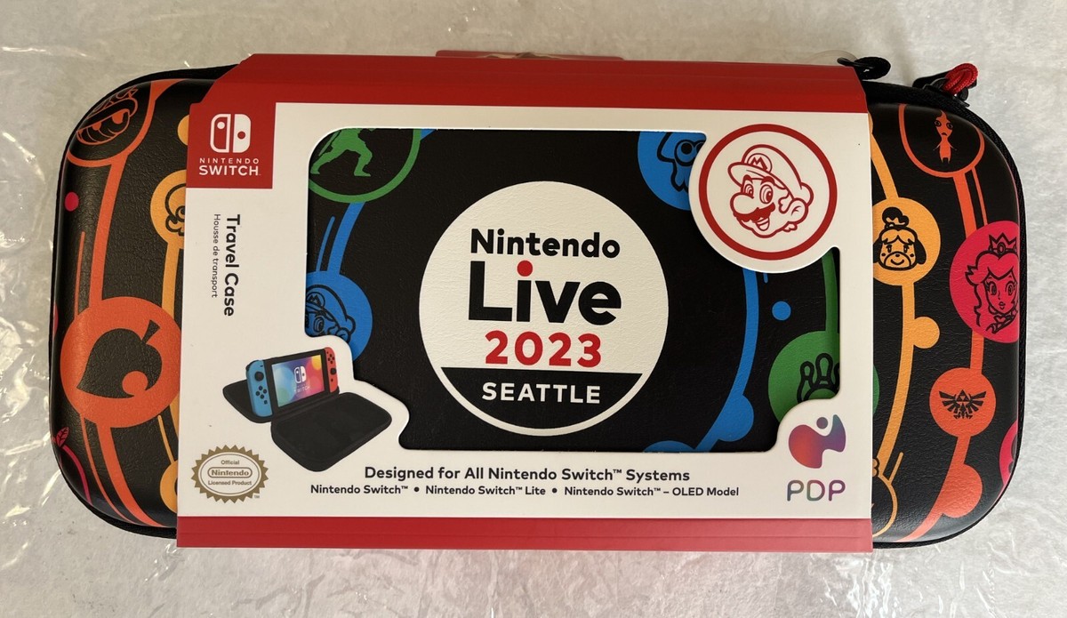 NEW Nintendo Live 2023 Seattle Switch PDP Case Limited Exclusive
