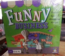 FUNNY BUSINESS BOARD GAME! 2009 Hilarious Mismatched Merger Game BRAND