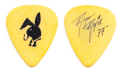 Gilby Clarke Ryan Roxie Playboy Bunny Gelber Gitarrenplektrum Nr. 2 - 1994 Tour