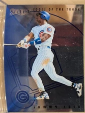 1997 Select TOOLS TRADE MIRROR BLUE #14 Sammy Sosa Cubs RARE CASE HIT INSERT