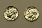 1980 P & D Uncirculated Roosevelt Dimes, Free Shipping