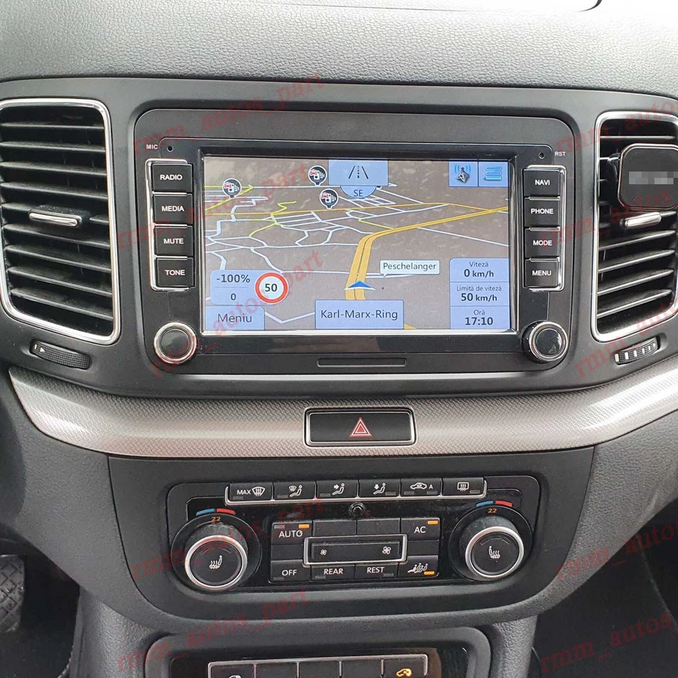 7" Para VW Sharan 2010-2020 Apple Carplay Android 13 Stereo Radio GPS WiFi 32G - Imagen 4 de 4