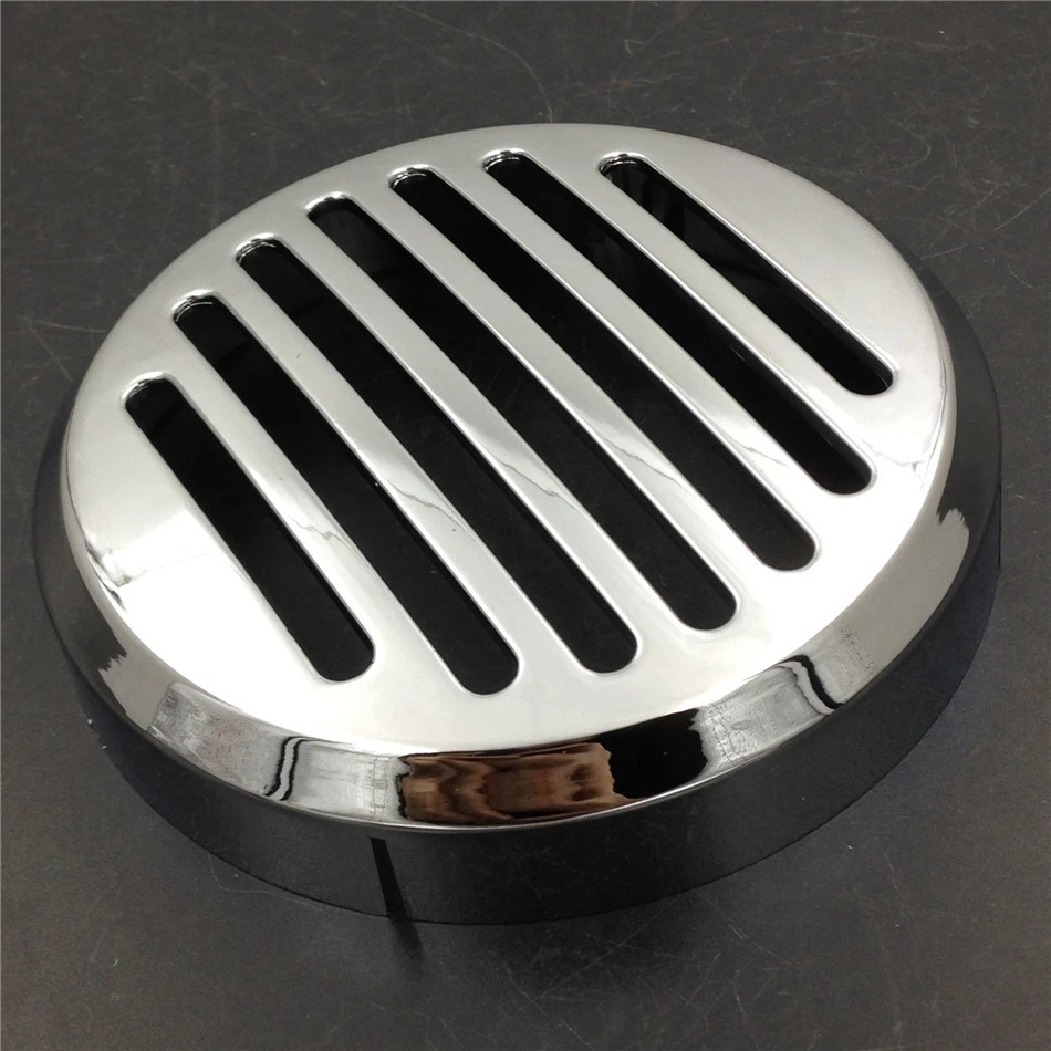 Para Honda VT 750 Shadow Spirit VT750 DC/C2 - Rejilla/cubierta bocina ranurada cromada Foto 4 de 4