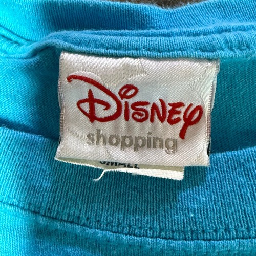 Disney Characters Graphic Tee Aqua Blue Short Sleeve T-Shirt Small - Picture 3 of 4