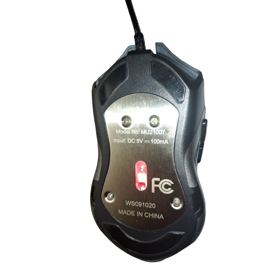 Bugha Exclusive LED Gaming Mouse 7-key/7200 dpi USB Wired for PC - Image 2 of 2