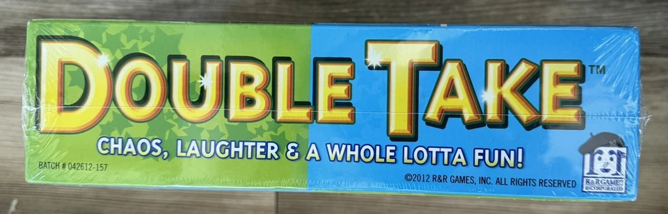 2012 RARE! Double Take Board Game By R&R Games Family Game BRAND 🔥 NEW SEALED! - Image 4 of 4