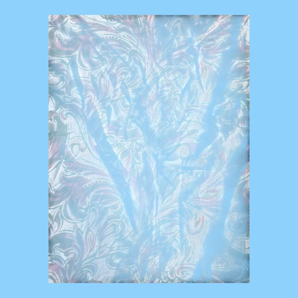 Fundas de ubre originales madres lactantes 24"x31" correa algodón verde y rosa cachemira Foto 2 de 4