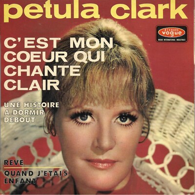 EP 45 RPM (7'') Petula Clark ''Mein Herz singt klar''