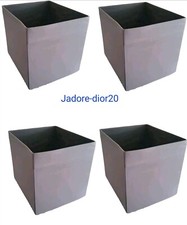 ⚜️4x Original Ikea Dröna Grau Fach Box für Kallax Aufbewahrung Möbel 104.439.74