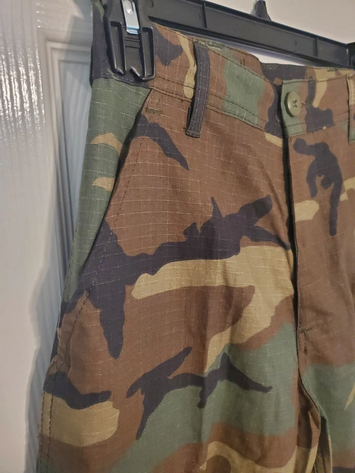 Rothco 5947 Woodland Camo Rip-Stop BDU Pants Size XS Waist 23in-27in New Tags - Image 4 of 4