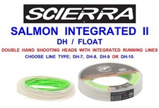 SCIERRA SALMON INTEGRATED II DH FLOATING FLY LINE FOR TROUT FLY ROD REEL FISHING