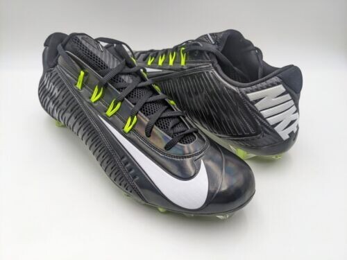 Nike Vapor Carbon 2.0 Elite TD Football Cleats Black White