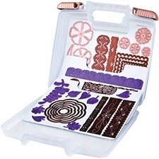 ArtBin 6978AB Die Cut Plastic Storage Case With 3 Magnetic  Assorted Sizes 