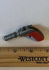 Vintage Mini Toy Cap Gun Pistol - Retro Space Ray Gun Style - Key Chain - Nice