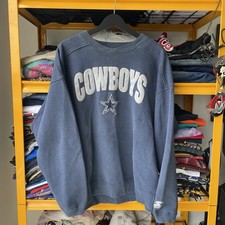 Vintage 90 s Starter Dallas Cowboys Navy Blue Crewneck Size XL