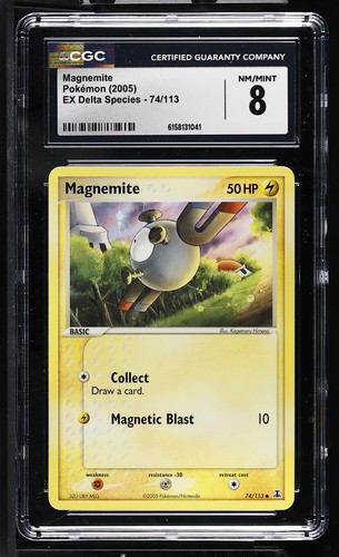 Magnemite graded CGC 8 for sale on eBay