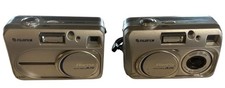 Lot 2 Fujifilm FinePix A210 3.2MP Digital Camera Untested/Parts