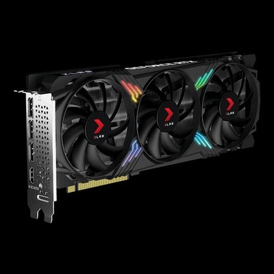 PNY GeForce RTX 4060 Ti XLR8 Gaming VERTO EPIC-X RGB Triple Fan