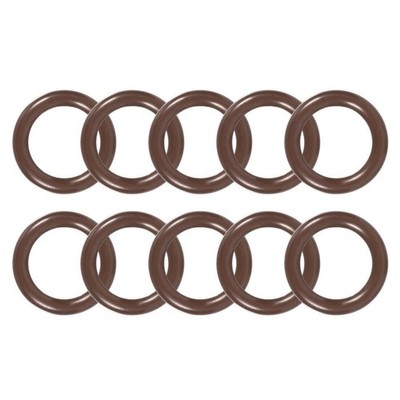 10pcs O-Rings 25.05mm OD 11.2mm ID 2.65mm Width Metric FKM Sealing Gasket  #iv