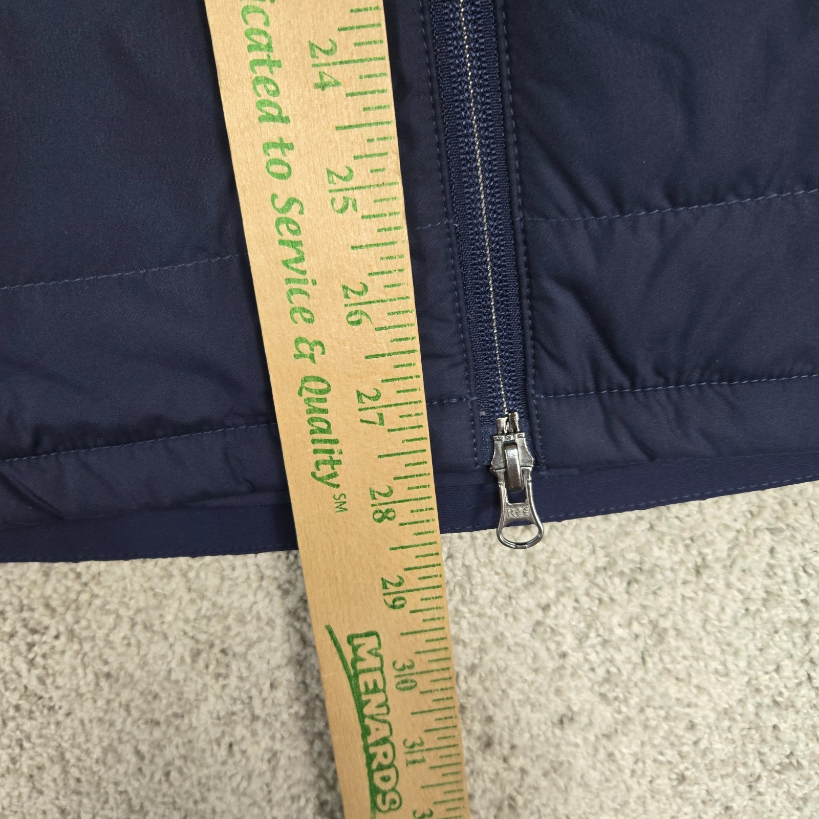 Zero Restriction Z625 Vest Blue Men's Large Orinda country club windwear NWT