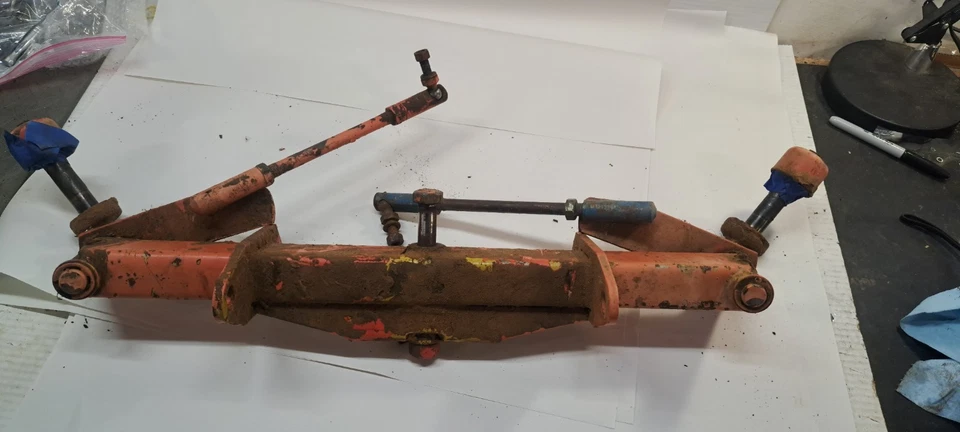 SEARS CRAFTSMAN SS/16 doble 91725811 EJE DELANTERO EXTREMOS DE VARILLA DE AMARRE Foto 2 de 4