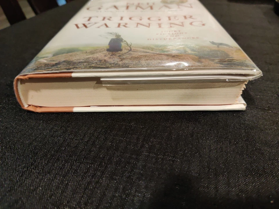 Trigger Warning Short Fictions and Disturbances Neil Gaiman SIGNED Hardcover HC - image 2 of 4