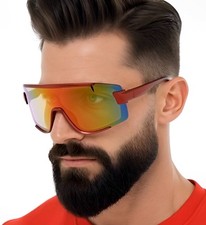 Sunglasses for Men UV400 Sports Protection Running Mountain Bike Cycling Eyewear