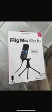 IK Multimedia iRig Mic Studio, Portable Large-Diaphragm Digital Microphone