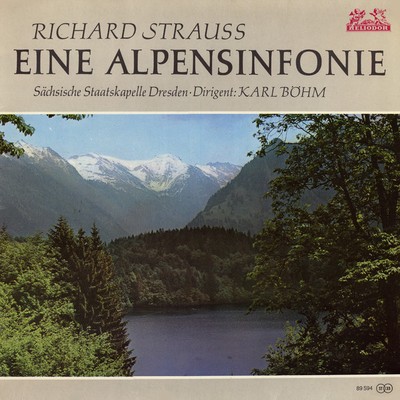 Richard Strauss   Staatskapelle Dresden, Karl Böhm, Eine Alpensinfonie, (LP),