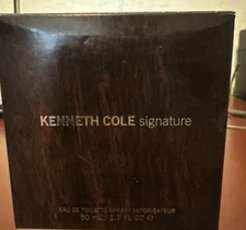 Kenneth Cole Signature Men EDT Spray Original Formula 1.7oz New In Box Sealed