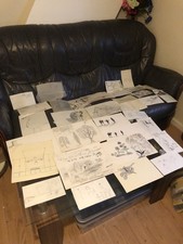 33X collection of pencil sketches showcasing different types of trees,Houses Etc