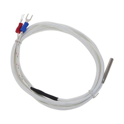 Hochwertiger PT100 Typ K Draht Temperaturfühler 0 800°C 2 Draht System