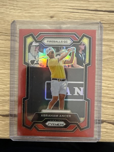 2024 Panini Prizm LIV Golf Red Prizm /149 Abraham Ancer #13