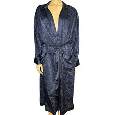Vintage Victoria  s Secret Gold Label women's Elegant long Satin Robe size M