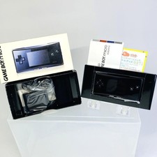 Nintendo GameBoy micro Black Console OPENED UNUSED