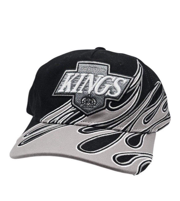 Mitchell & Ness Los Angeles Kings Flame Thrower Retro Snapback Hat