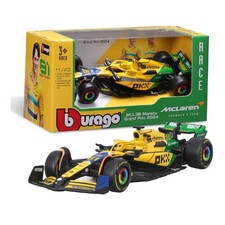 McLaren F1 1/43 Burago MCL38 Monaco GP 2024 Oscar Piastri #81