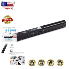Portable Scanner 900DPI Handheld A4 Color Photo Mobile Scanner 16GB SD JPG PDF