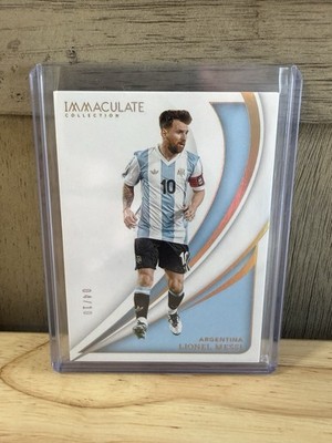 2024-25 Panini Immaculate Collection Argentina Lionel Messi Gold #4/10