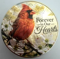 Cardinal Forever in Our Hearts American Silver Eagle 1oz .999 Silver Dollar Coin