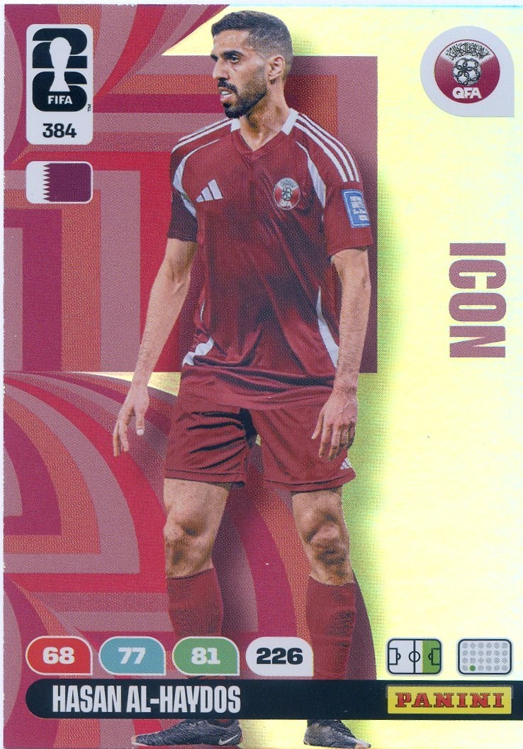 2026 Panini Adrenalyn XL FIFA World Cup HASAN AL-HAYDOS #384 Holo