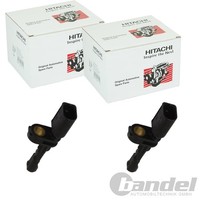 2X Astemo Hitachi ABS-SENSOREN Hinten FüR Audi A3 Seat Leon Skoda Octavia VW
