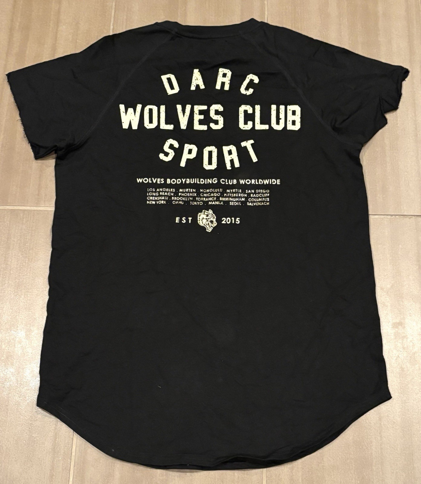 Darc Sport Hardcore Civil Regime Black Shirt 425/1000 Limited Edition Men’s XL