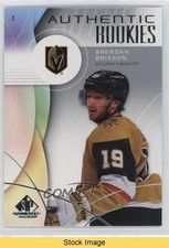 2024-25 Upper Deck SP Game Used Authentic Rookies Brendan Brisson #259 READ 1t8r
