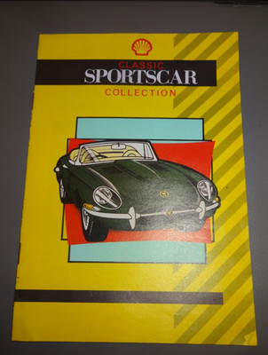Shell Garage Oldtimer Sportwagen Sammlung Katalog Werbeprospekt 1991