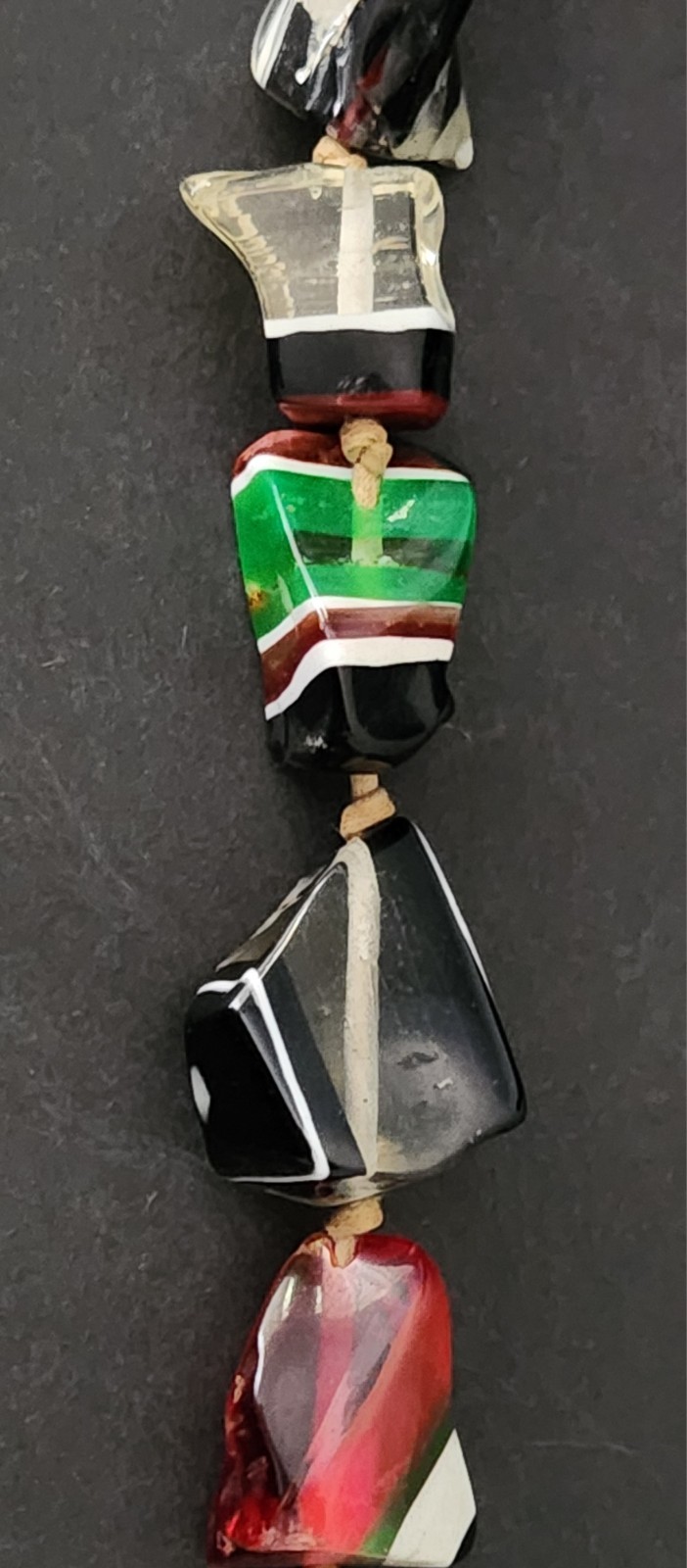 Pop Art Statement Piece Resin Chunky Colorful Nec… - image 5