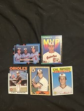 Cal Ripken Jr Vintage 5 Card Lot