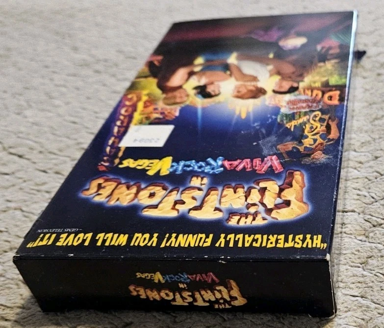 The Flintstones In Viva Rock Vegas 2000 VHS Tested Plays - Imagem 2 de 4